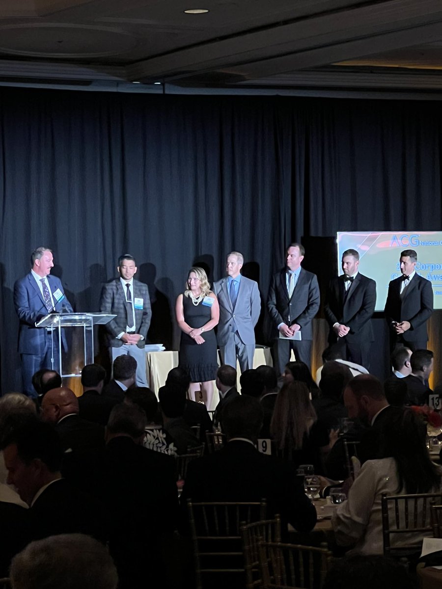 And the winner of the Corporate Growth Company Award ($75M-$250M) is… @TwoSixLabs! Congratulations!