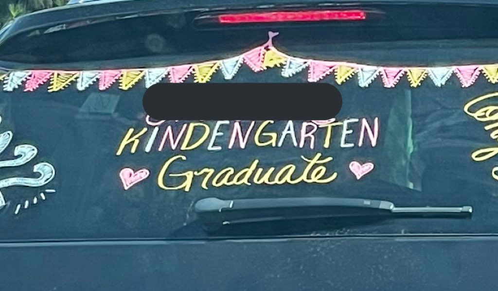 Saw this while out driving today and took a double take then had to take a pic to zoom in to make sure my eyes saw correctly. Kindengarten 🤦🏻‍♀️