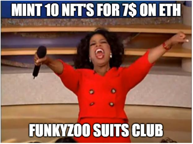 FunkyZoo Suits Club tweet media