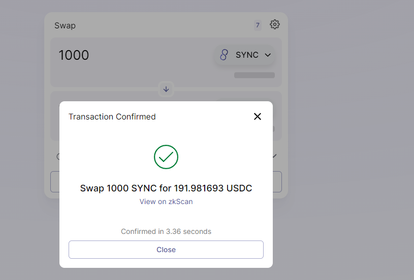 AdrianKeyman's tweet photo. The platform works flawlessly
Join discord: https://t.co/QdMT8k4hRl   #L222 #zkSync #Layer2 #ZKRollup #testnet #Ethereum #DeFi https://t.co/82asD2urtb