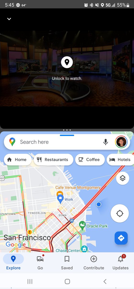 Come on <a href="/YouTubeTV/">YouTube TV</a> I'm on the damn ferry. How is #thebay not a valid location?  <a href="/warriors/">Golden State Warriors</a> <a href="/NBCSWarriors/">Warriors on NBCS</a> <a href="/abc7newsbayarea/">ABC7 News</a> <a href="/NBCSAuthentic/">NBC Sports Bay Area & CA</a>