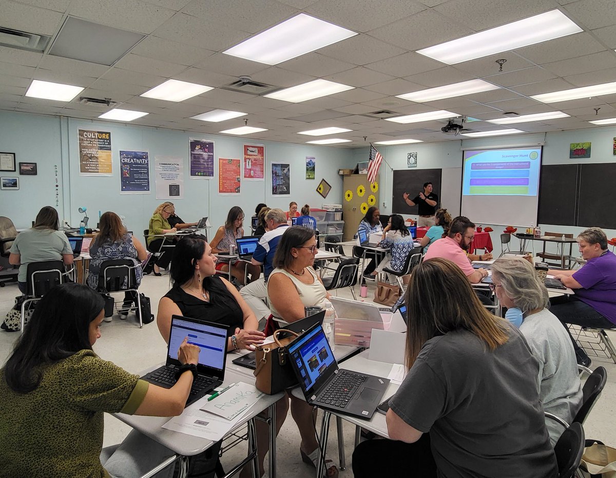 VCSMath's tweet image. New B.E.S.T. standards textbook training is underway! #VCSLEARNS