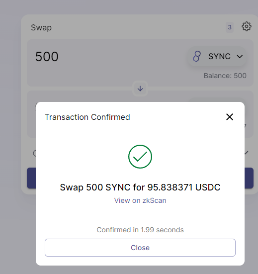 AprilJoyGalido1's tweet photo. OK
 Join discord: https://t.co/qjN37QoENE   #L222 #zkSync #Layer2 #ZKRollup #testnet #Ethereum #DeFi https://t.co/WnPwng8tfH