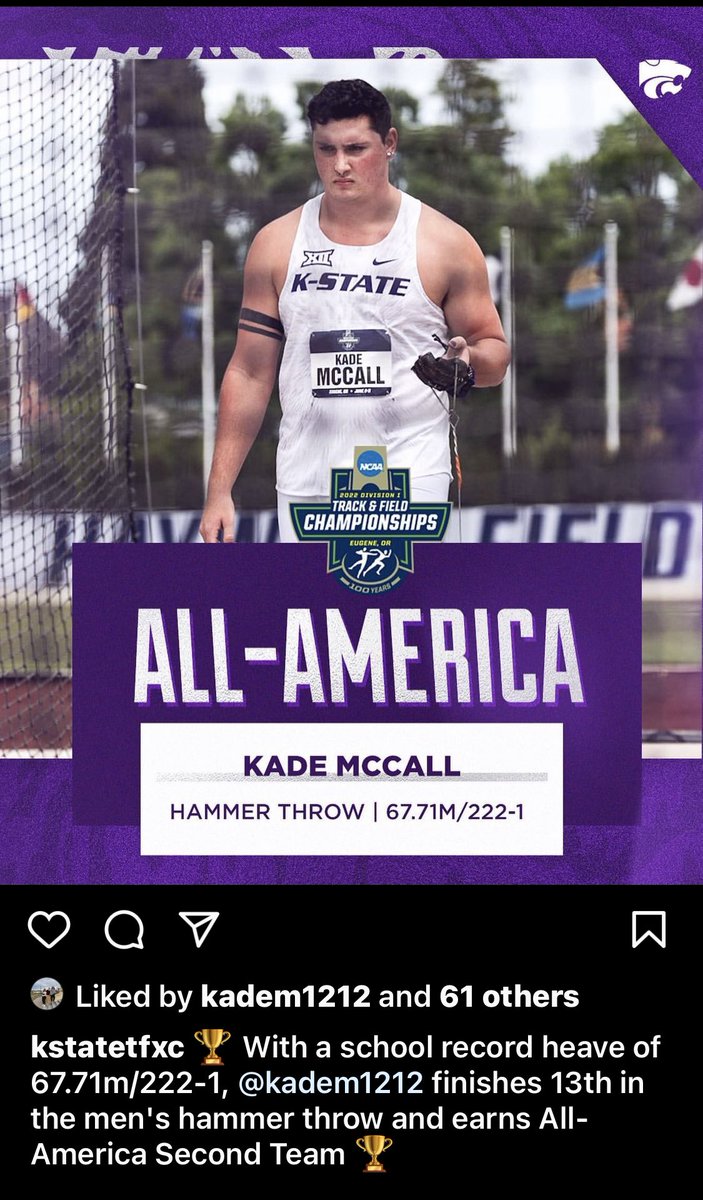 Congratulations Kade! So proud of you! <a href="/TimbWolvesAD/">THS Wolves Athletics</a> <a href="/TrackTimberline/">Timberline Track & Field</a>