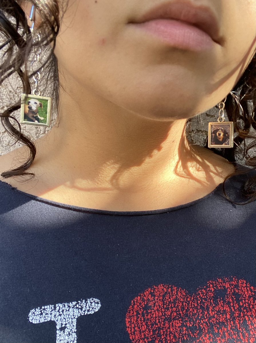 dontcallmefab's tweet photo. Made earrings of my sweet angel babies 🥺 I miss them so much! https://t.co/wMYcF1H7YS