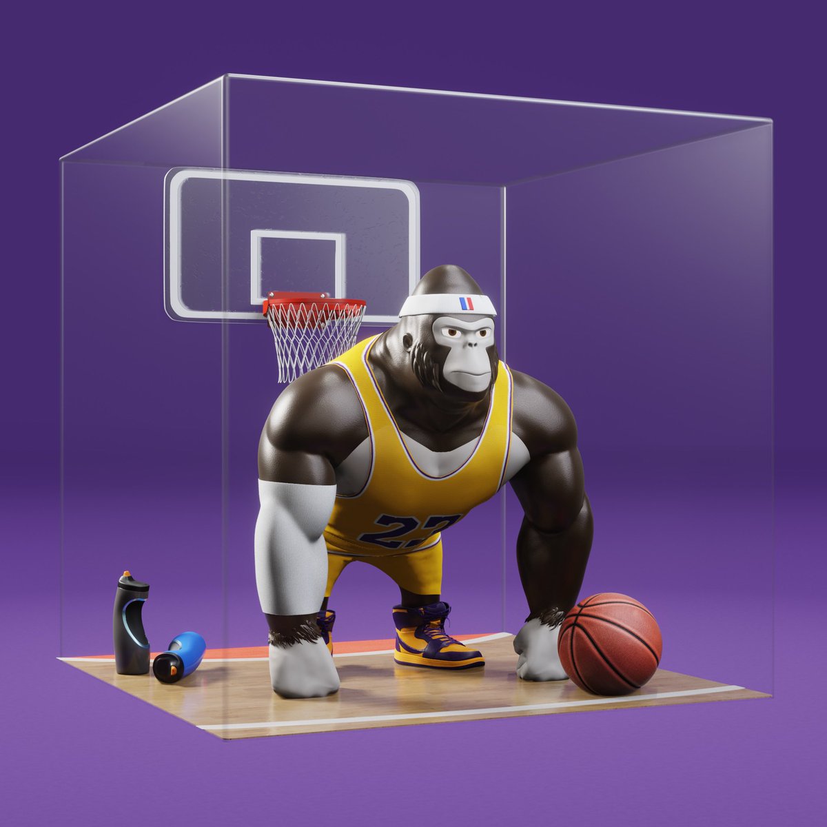 Apebeefclub's tweet image. Probably nothing 🥱 

Ape Beef Club!🤘

10 WL Spots 🐒  | Follow, RT &amp;amp; Like