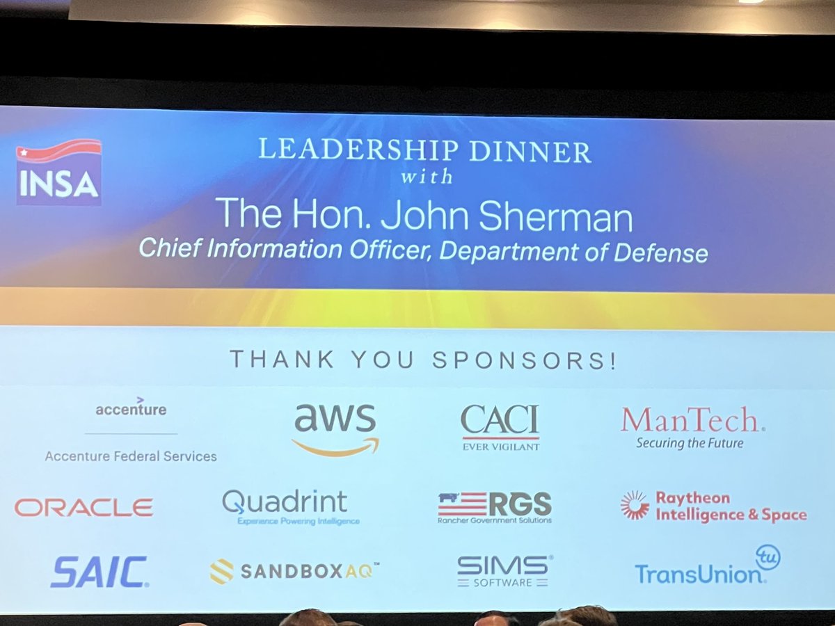 Thank you to our sponsors for helping us make this awesome event happen! #INSALeadership