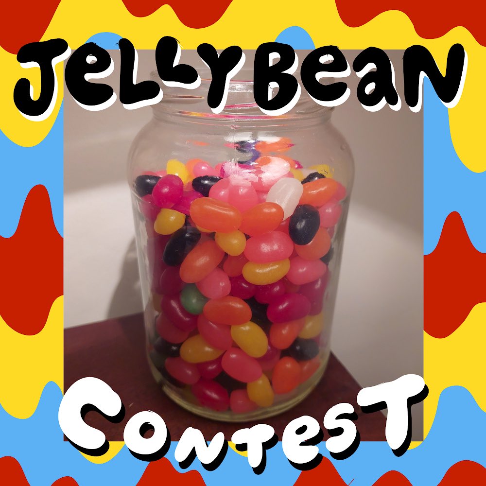 jelly bean counting contest 🍬

ends in 24 hours 

closest to the actual number WITHOUT going over wins

you DO NOT need to own a goop
must follow + RT

prize is 1 goopdood!

reply with your guess!