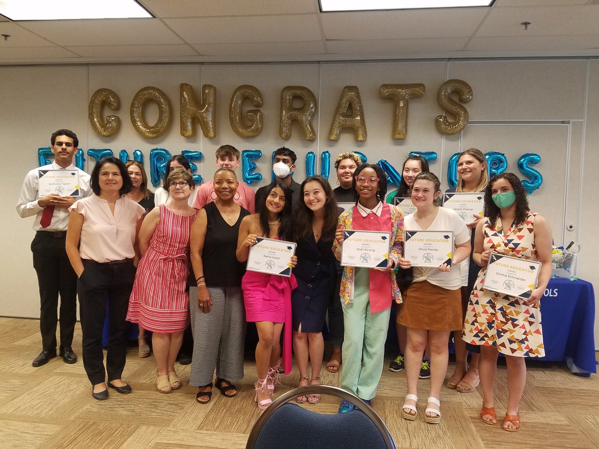 Brenda Wolff (@brendawolff1) on Twitter photo Congratulations to the inaugural cohort of MCPS Future Educators. The <a href="/mocoboe/">Moco BOE</a> is thrilled to see this program instituted. We look forward to your joining us at <a href="/MCPS/">MCPS</a>. <a href="/KarlaSilves_BOE/">Board of Education, At-large member</a> <a href="/hanaolooney/">Hana O'Looney | オルーニー後藤 花</a> <a href="/RebeccaOnBoard/">Rebecca Smondrowski</a> <a href="/Lynne4Students/">Lynne Harris (she/her/hers)</a> Congratulations to the inaugural cohort of MCPS Future Educators. The <a href="/mocoboe/">Moco BOE</a> is thrilled to see this program instituted. We look forward to your joining us at <a href="/MCPS/">MCPS</a>. <a href="/KarlaSilves_BOE/">Board of Education, At-large member</a> <a href="/hanaolooney/">Hana O'Looney | オルーニー後藤 花</a> <a href="/RebeccaOnBoard/">Rebecca Smondrowski</a> <a href="/Lynne4Students/">Lynne Harris (she/her/hers)</a>