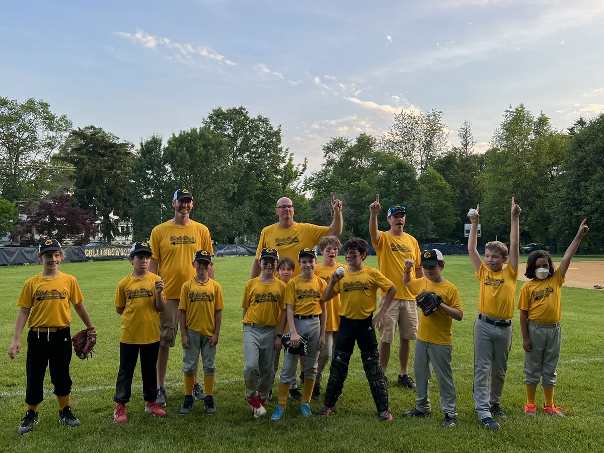 The 2022 Blake-Doyle Gravediggers win the Collingswood Little League A-minors Championships!! I spy SIX <a href="/colls_tatem/">Tatem Elementary</a> Tigers in this pic. Way to go fellas!!