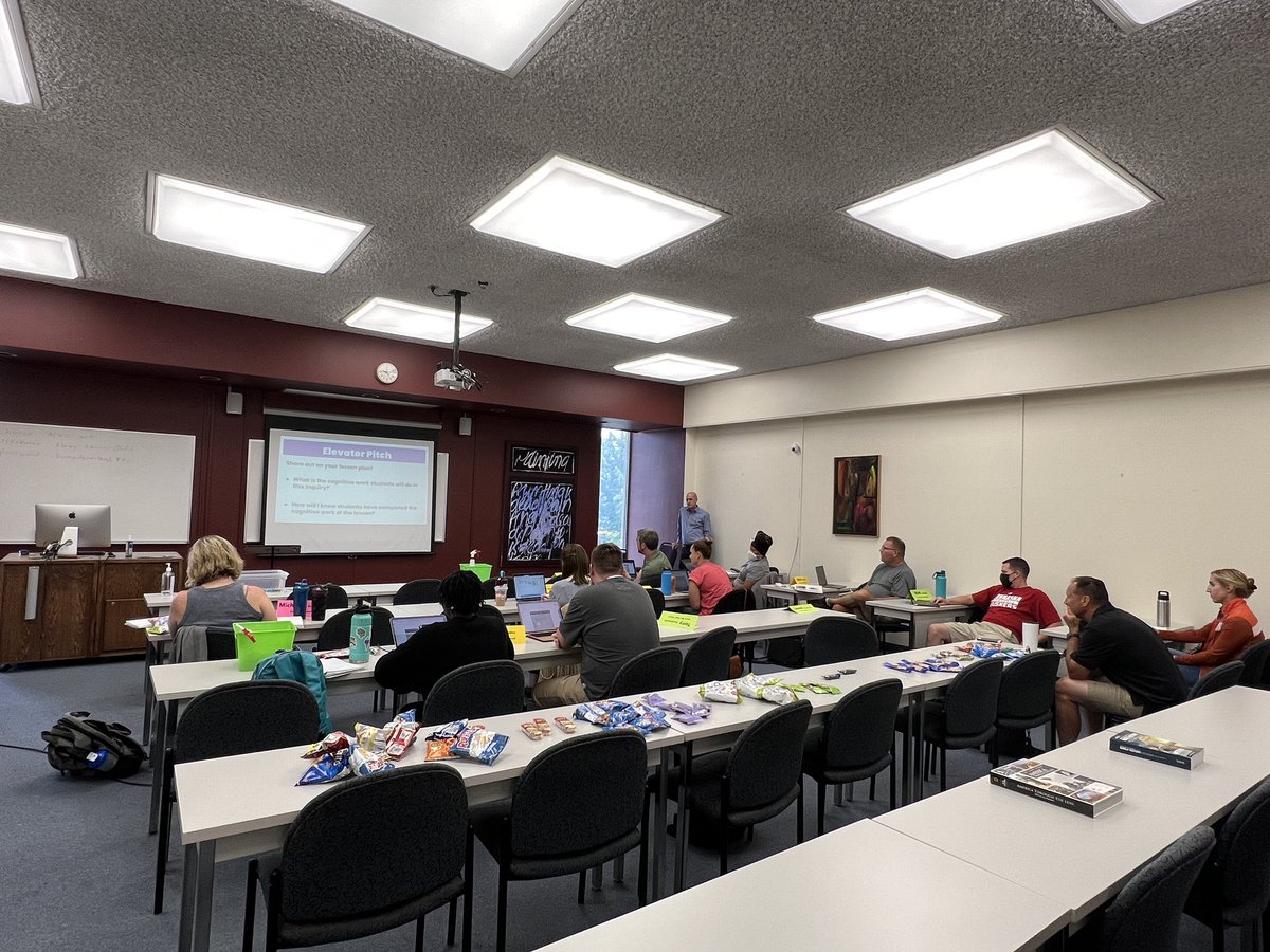 jaci_kellison's tweet image. @LPSorg High School World History and U.S. History teachers from across the district working on historical inquiries this week! Thanks for hosting @NEWesleyan! #cognitivework #historicalthinking #inquiry