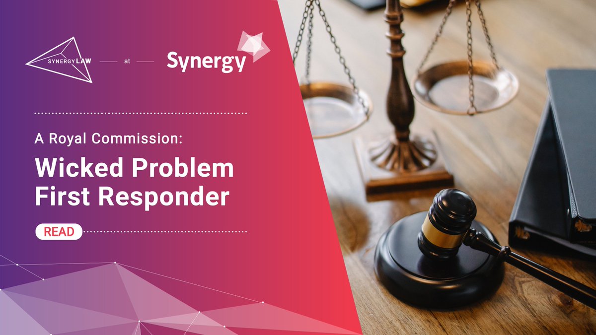 With the influx of Royal Commissions, lawyers have no doubt been kept busy. But what effect do these increasing numbers have on our policy and problems? 

Read Synergy Law's <a href="/TheMandarinAU/">The Mandarin</a> article here themandarin.com.au/189374-a-royal…

#SynergyLaw #Change #RoyalCommissionAct