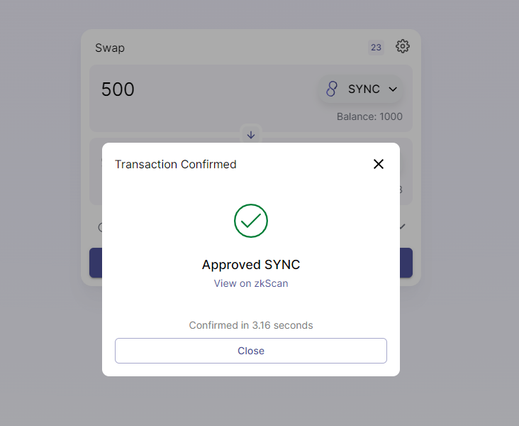 #L222 #zkSync #Layer2 #ZKRollup #testnet #Ethereum #DeFi 
Join discord: discord.com/invite/6zy2c9Y…