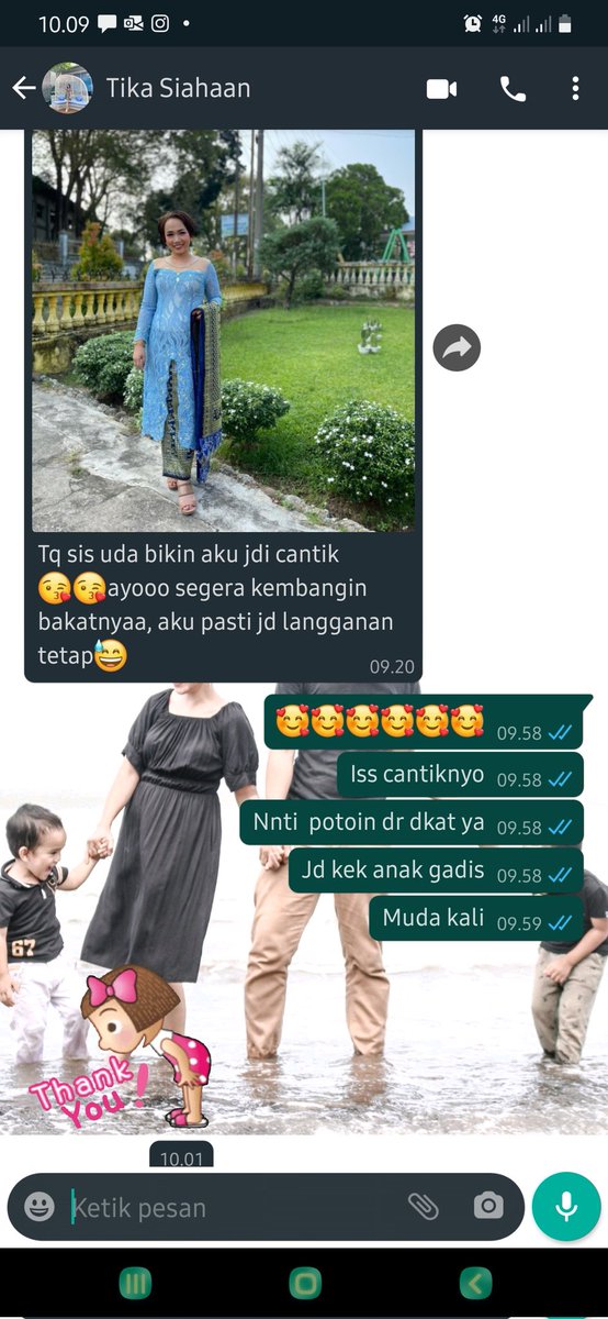 echiemupmup's tweet photo. Karena tak sempat foto, dan memang proses hairdonya belum selsai.
Akhirnya aku dikirim foto si klien ku yang baik hati 😌😊❤️ https://t.co/Cf2p33FweB