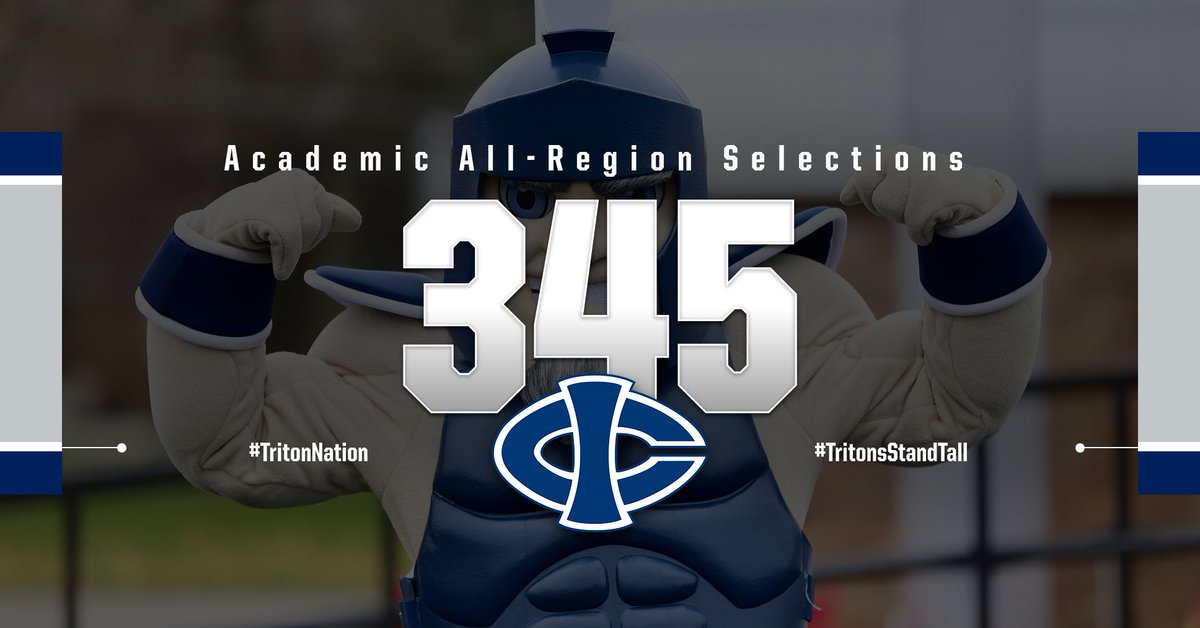 Flexing our muscle in the classroom! It's just as important to us that our athletes do things #TheTritonWay academically - 345 Tritons have been named Academic All-Region for the spring semester! Full list at bit.ly/39g2gko #TritonNation #TritonsStandTall #TritonPride