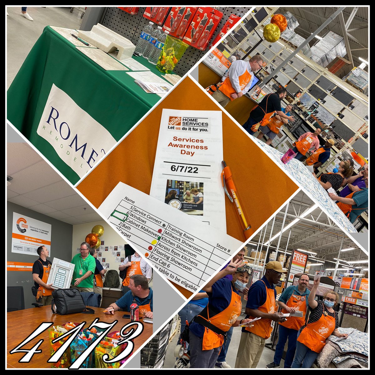 Service awareness day at 4173