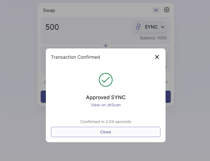 #L222 #zkSync #Layer2 #ZKRollup #testnet #Ethereum #DeFi Join discord: discord.com/invite/6zy2c9Y…