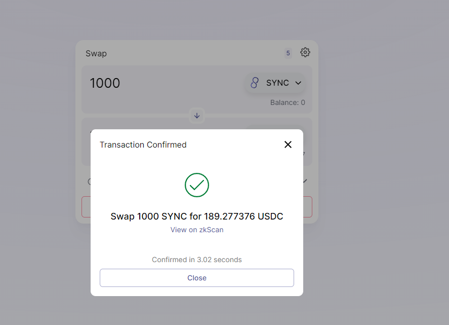 TroyDaller's tweet photo. Transactions are fast
Join discord: https://t.co/jGUnNdaBav   #L222 #zkSync #Layer2 #ZKRollup #testnet #Ethereum #DeFi https://t.co/6jlWwxvFoj