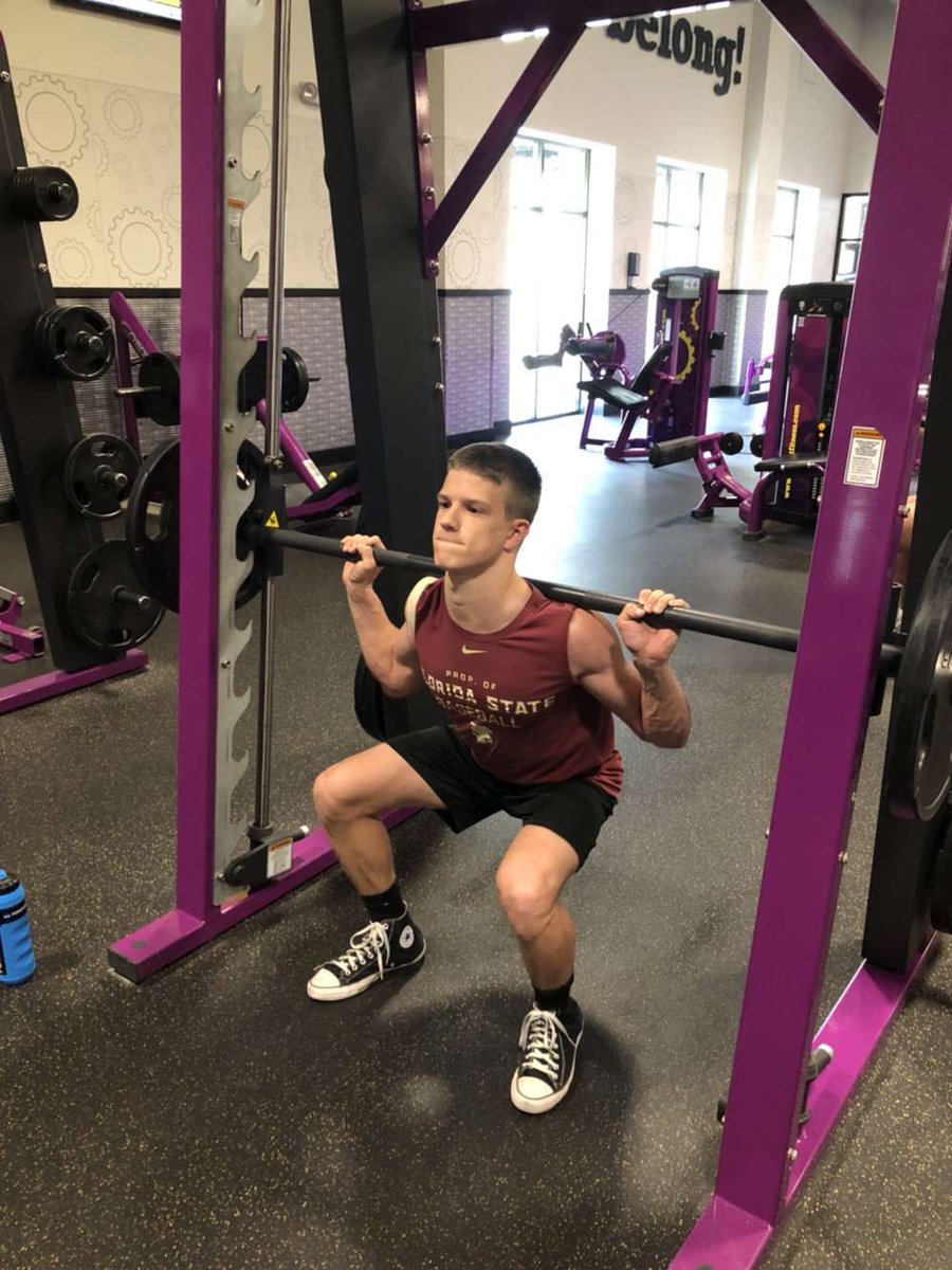 Continuing to work out over the summer getting ready for next season.