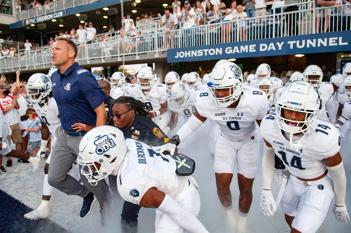 After a great conversation with @RickyRahne, I am blessed to have received an offer from Old Dominion University! @CoachVic_ @EvanGWatkins247