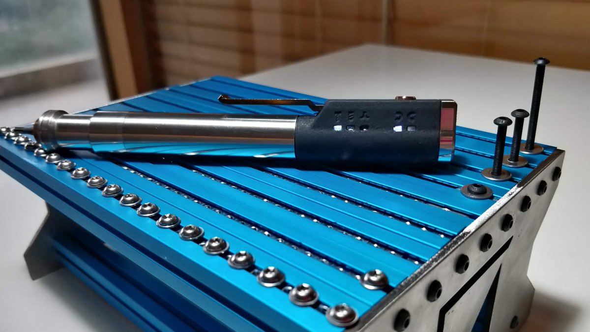 ADanebergs's tweet image. The ThreadTitan product! Coming to Kickstarter soon!
#ThreadTitan #kickstarter #batterytools #tightening #drilling #tapping