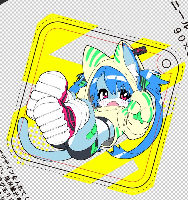 なんとなく描いたけど可愛いのでなんか作ろうかなあとおもっています クリア印刷かわいい https://t.co/CuZdX5COmt 