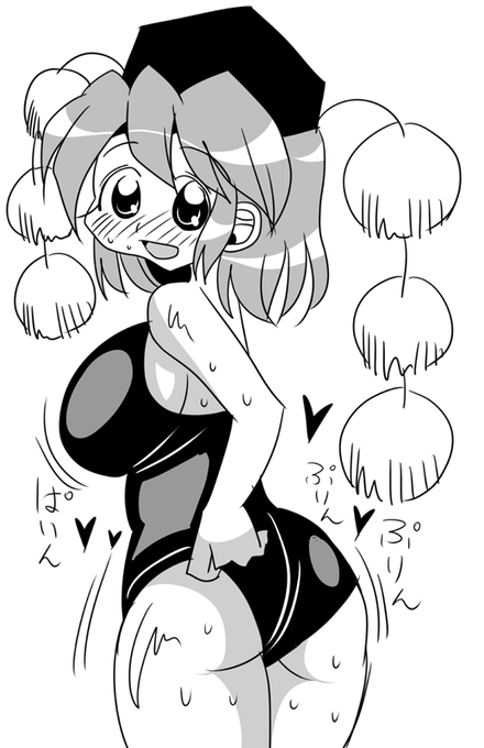 #東方Project #東方絵描きさんと繋がりたい #東方好きと繋がりたい #射命丸文 射命丸のおしり2 