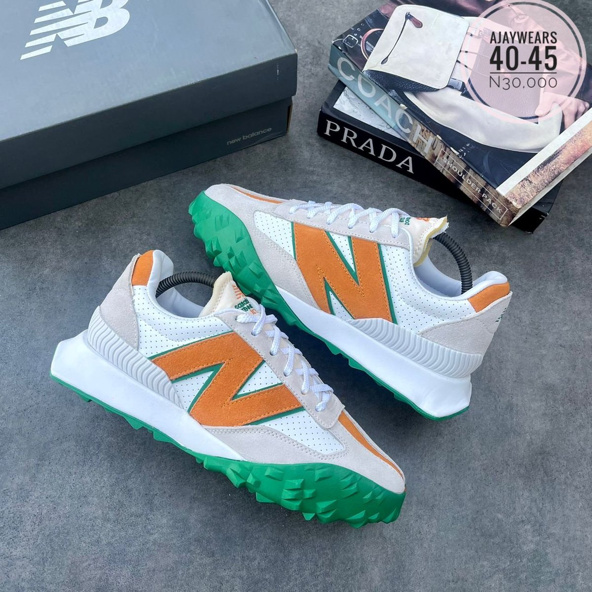 NB Sneakers 40-45 N30,000 We deliver nationwide. Kindly send us a dm or WhatsApp wa.me/2347042077438 to order.
