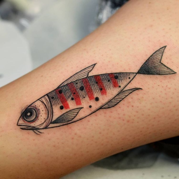 Tattoo uploaded by graffittoo • colorful fish tattoo • Tattoodo