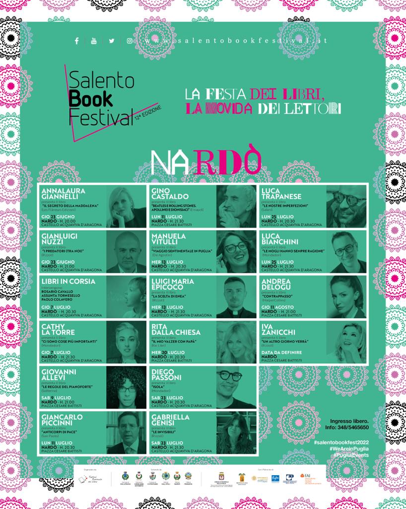 Ultimi preparativi per il <a href="/SalentoBookFest/">SalentoBookFestival</a> la #movidadeilettori con
#Nardò e il #Salento protagonisti di questo #Festival!
Vieni a trovarci 🔖🎉
<a href="/librinews/">Libri News</a> <a href="/amantilibri/">Gli Amanti dei Libri</a> <a href="/libricome/">Libri Come</a> @piulibri21 <a href="/LIndiceOnline/">L'Indice dei Libri del Mese</a> <a href="/IkigaiABlog/">Ikigai - di libri e altre passioni</a> <a href="/passione_libri/">Passione per i libri</a>