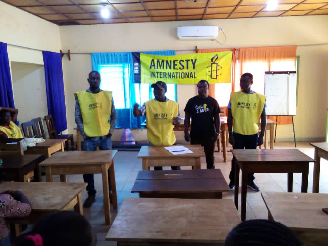 amnestybenin's tweet image. À Djougou, notre entité locale de Séro continue ses activités communautaires d'éducation aux droits humains. 

La dernière portait notamment sur la déscolarisation et s'est déroulée au centre de formation professionnelle de Djougou.

#EDH