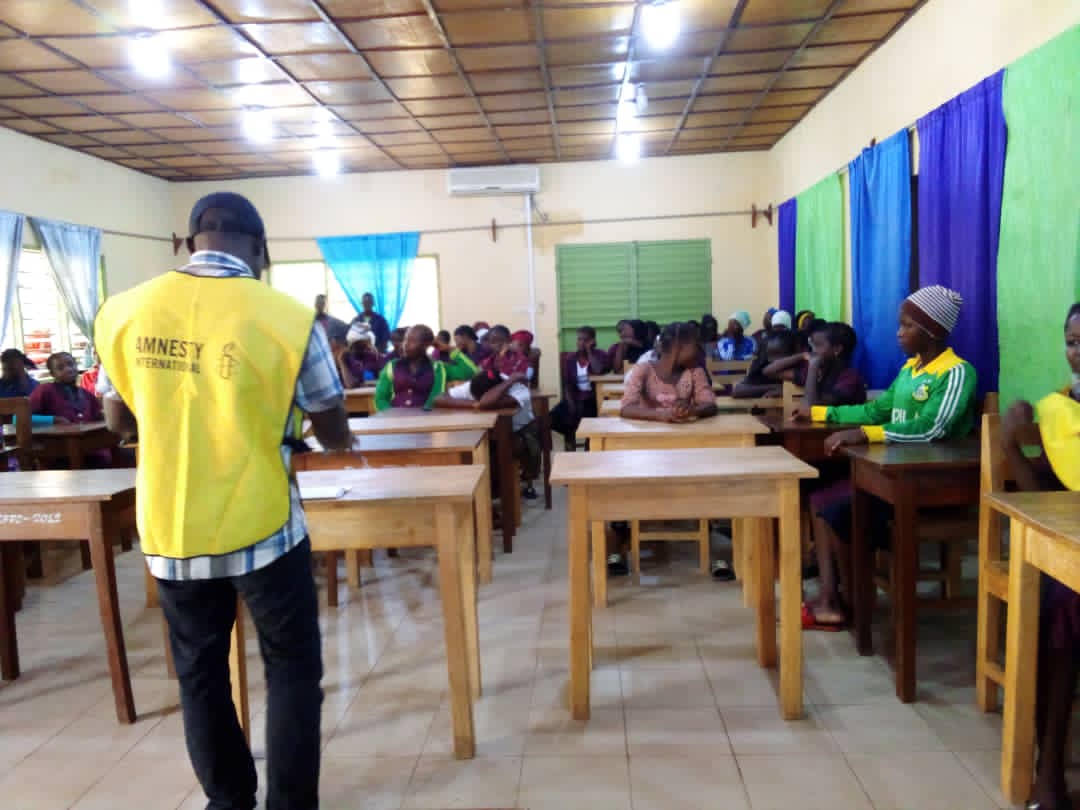 amnestybenin's tweet image. À Djougou, notre entité locale de Séro continue ses activités communautaires d'éducation aux droits humains. 

La dernière portait notamment sur la déscolarisation et s'est déroulée au centre de formation professionnelle de Djougou.

#EDH