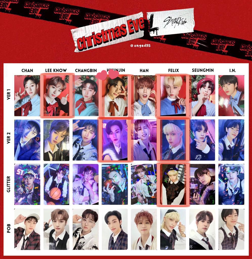 StrayKids Christmas evel ヒョンジン ミュープラ-