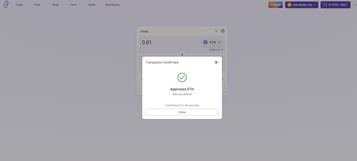 burch_belen's tweet photo. good
#L222 #zkSync #Layer2 #ZKRollup #testnet #Ethereum #DeFi https://t.co/FmIv59EClF