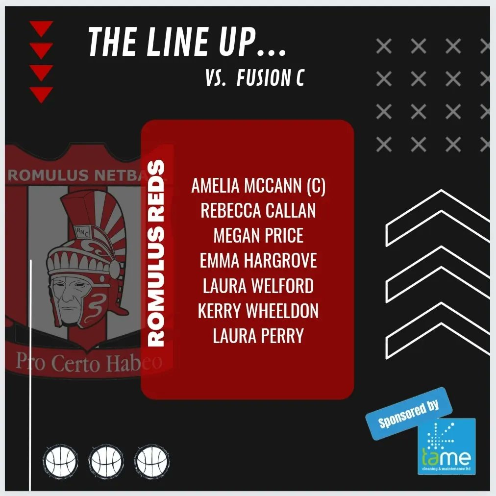 RomulusNetball's tweet photo. Another week of wins for #RomsNetball yesterday! 🥳

Convincing win for #RomsReds vs Fusion C (POMs - Kerry &amp; Meg) whilst #RomsWhites took home a win vs Harborne Hornets (POMs - Lizzy &amp; Katy).

4 matches left for summer season &amp; division wins for both teams still in sight! 💪🏽 https://t.co/kcULiCVdZ8