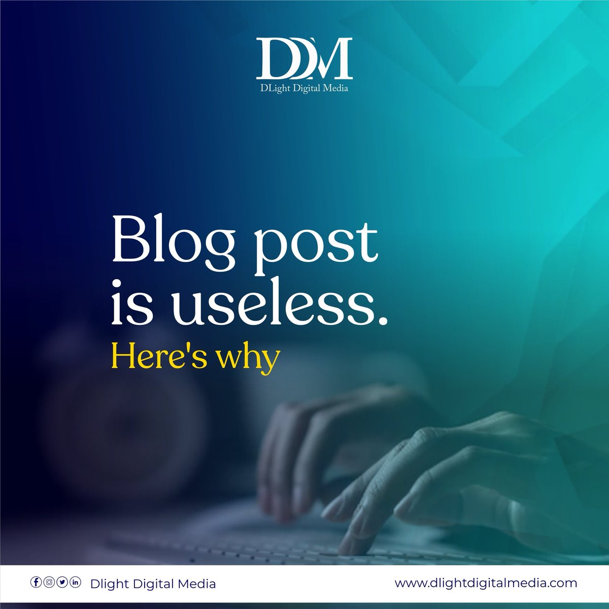 dlightdigitals's tweet photo. Adding a blog to your site and regular blogging has many benefits including promotingyour products, engaging your visitors, increasing organic traffic, positioning yourself as anexpert and many others. https://t.co/flJqKtBGze