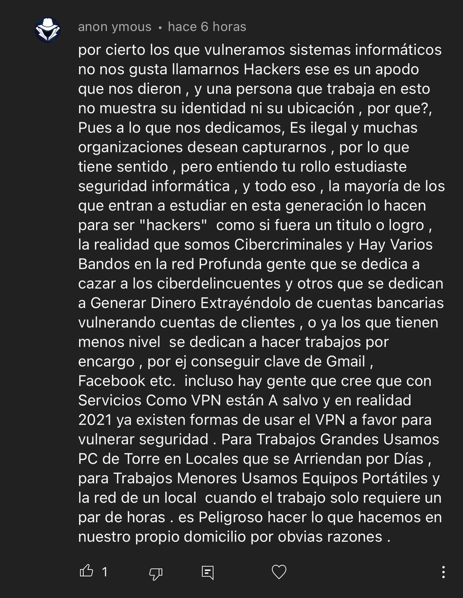 S4vitar's tweet image. Ay dios, qué pereza de verdad este tipo de comentarios y la peña que piensa así, ya sabéis que yo siempre lo digo de broma para vacilar… pero menuda flipada llevan algunos con el concepto Hacker.

De verdad, la gente tiene que ponerse a ver menos MrRobot.