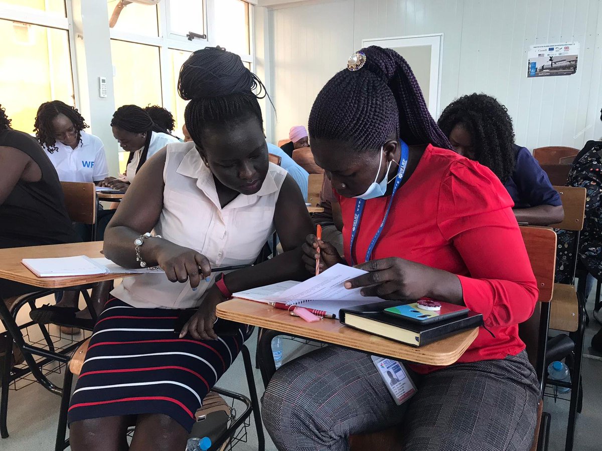 eamnairam's tweet photo. @WomenLogsSSD Immediately practicing what we have learned. Reviewing CV on-going. #WILN #logistics #juba #womenempowerment https://t.co/xbnaSDlZT5