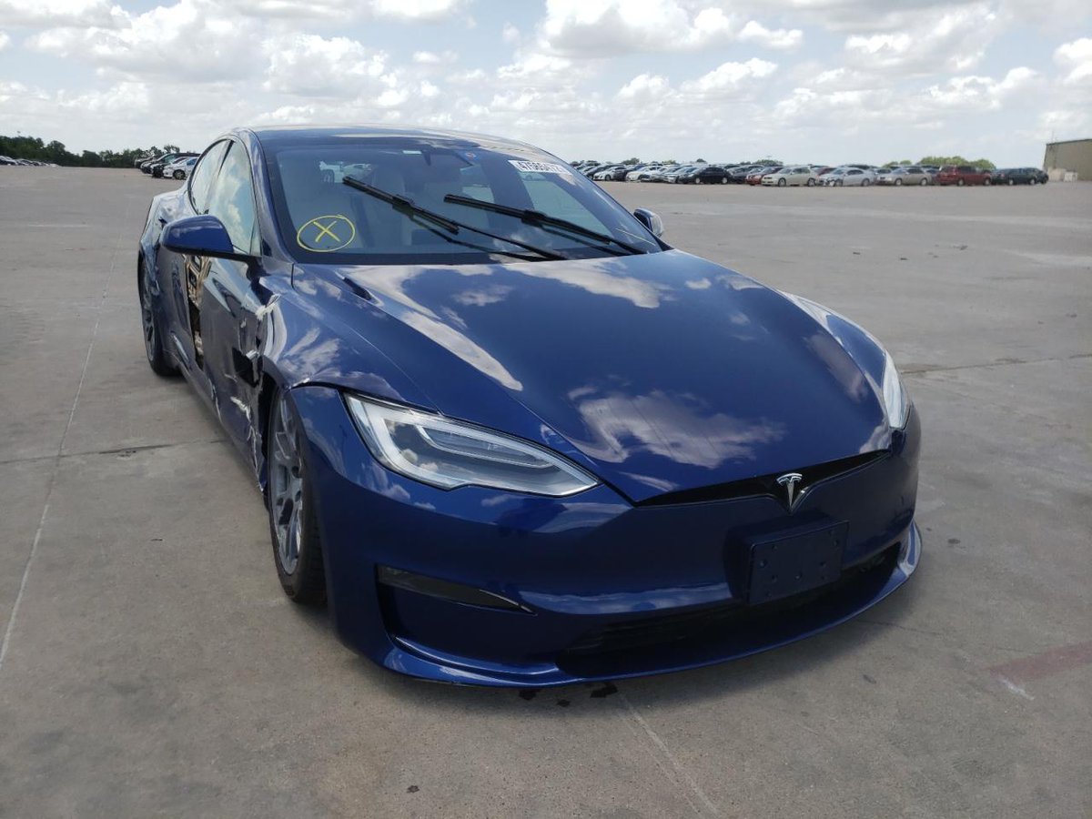 coniferplants's tweet photo. Any modern #Tesla on @autobidmaster, #salvage car auction:
https://t.co/tBOtWq3n67

Availability of Tesla Models and number of #auctions:
Model 3
158
Model S
64
Model Y
51
Model X
29
All Other
2
Model S Ev
2
Misc Parts
2

2022 TESLA MODEL S: https://t.co/iyhUyFZ1CJ