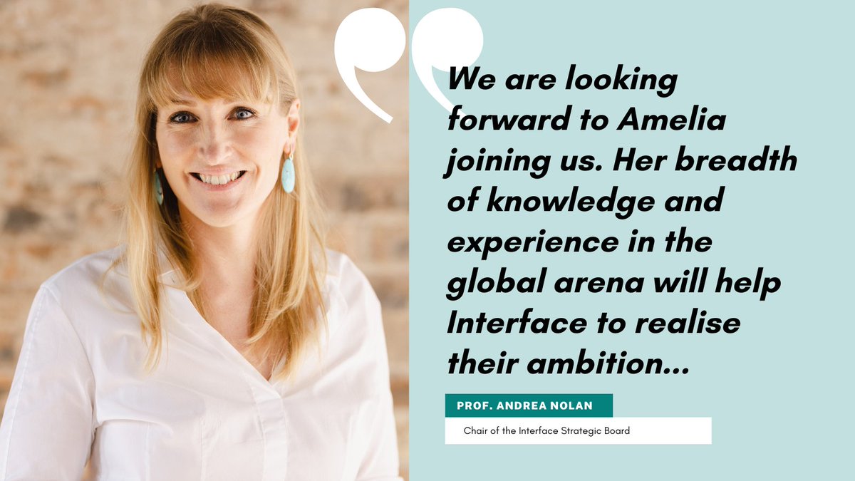 InterfaceOnline's tweet photo. 🎉We are absolutely thrilled to announce that Interface has appointed a new Director, Amelia Whitelaw

🤝The Interface team are looking forward to Amelia joining us and welcome her to the role.

Learn more about the good news, here:https://t.co/gBQAdwvrld https://t.co/DaCs2Oa22Y