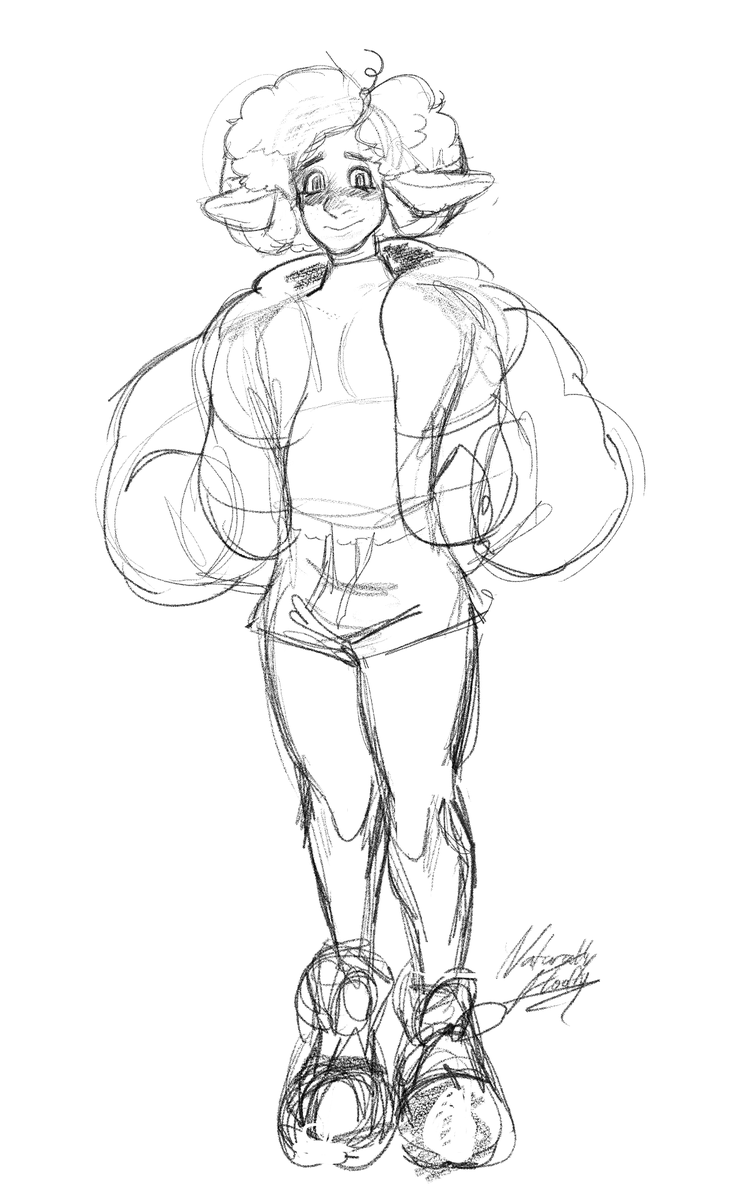 NaturallyFloofy's tweet photo. Don't mind me just trying to sketch something out.
#digitalart #Sketching https://t.co/nhGikyBTkH