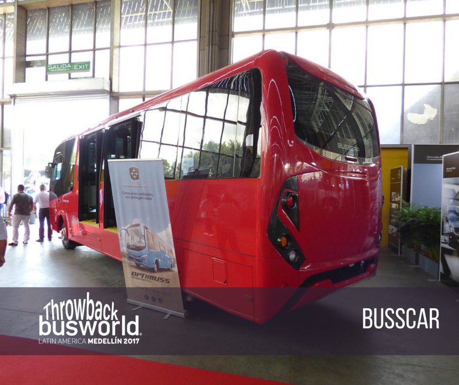busworld's tweet photo. BUSSCAR @ Busworld Latin America 2017 in Colombia. 6 years later Busworld will land once more in the Latin American region, this time in Buenos Aires, Argentina.
For more info on the 2023 exhibition visit: https://t.co/oBeXqriFZD
#busworld #BusworldLatinAmerica @OficialBusscar https://t.co/nERZLtw4Vj