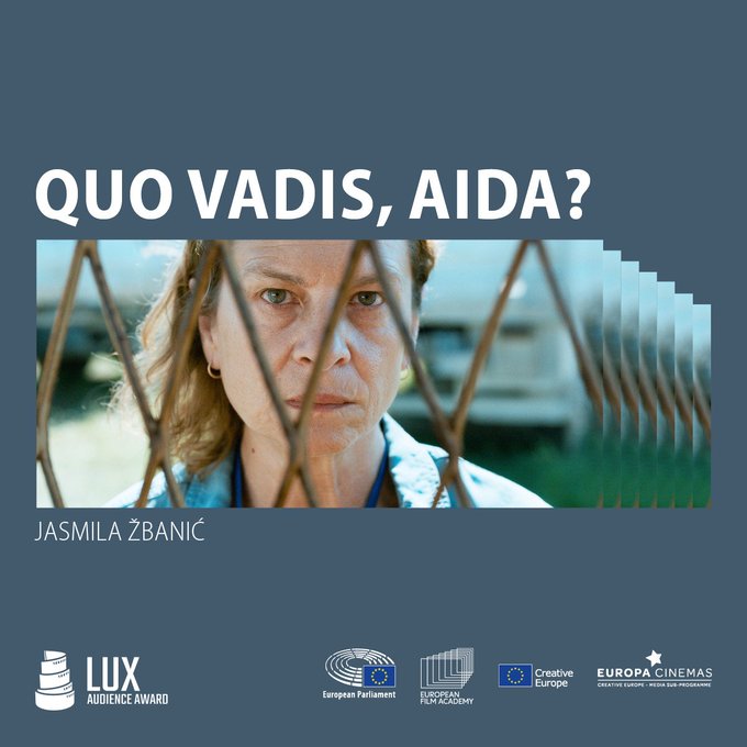 CEDMEDIAItalia's tweet photo. 🏆✨Il @luxaward 2022 è stato assegnato al
film #QuoVadisAida? di Jasmila Žbanić sostenuto da @MEDIAprogEU 🇪🇺!
Complimenti👏👏👏
#ProudToSupportTheBest https://t.co/7K1mdEkRfL