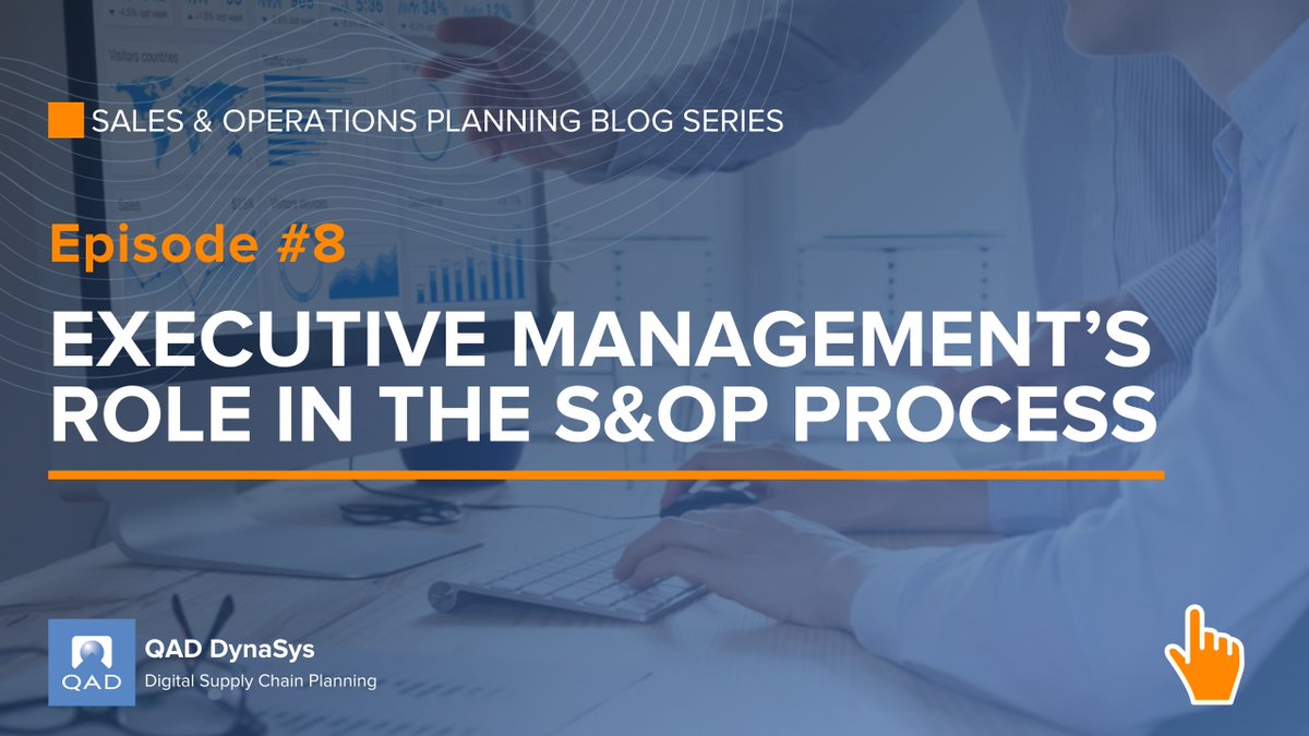 📣 [#SandOP BLOG SERIES] - Episode #8
❓ What is the Role of Executive Management in the S&amp;OP Process?

✔ Reporting Relationships That Support S&amp;OP Cross-Functional Collaboration
✔ ....

Learn more in this 3-minutes reading article
👉🏼 blog.dys.com/executive-mana…