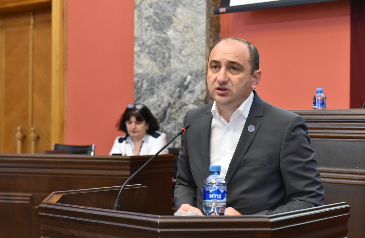 gnc_agency's tweet photo. ➤Irakli Lekvinadze presented the 2021 annual report at the sitting of the Sector Economy and Economic Policy Committee of the Parliament.
🌐more: https://t.co/kBJXaJqw1H
#GNCA #competition #annualreport https://t.co/EJlpWOUKs8
