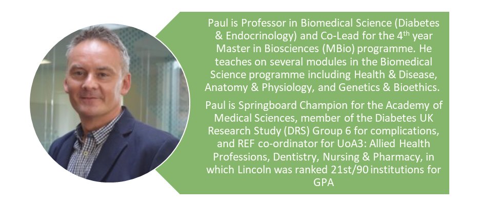 Now showcasing Prof Paul Squires who heads up <a href="/dmi_lincoln/">DMI Group - Lincoln</a> <a href="/UoLScience/">College of Science, University of Lincoln, UK</a> <a href="/UoLScience/">College of Science, University of Lincoln, UK</a>   #UoLTeamBiomed #BiomedicalScienceDay2022 #AtTheHeartofHealthcare <a href="/IBMScience/">IBMS #AtTheHeartOfHealthcare</a> #Diabetes