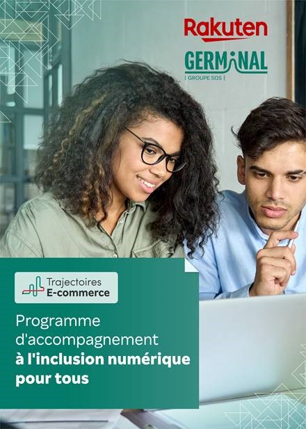 Contre la fracture #numérique, l'association <a href="/germinal_fr/">Association Germinal</a> du #GroupeSOS &amp; <a href="/rakutenfrance/">Rakuten France</a> lancent "Trajectoires e-commerce"💻
👉 L'objectif : digitaliser les commerces de proximité et aider les personnes éloignées de l'emploi à développer une activité marchande en ligne.
