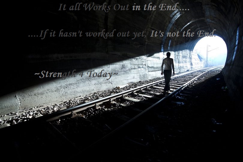 Strengthfor2day's tweet photo. It All Works Out In The End...
...If It Hasn't Worked Out Yet,
It's Not The End.
#WorkItOut #InTheEnd #AlwaysWorksOut #Patience #Faith #Tolerance #RecoveryPosse #Strengthfor2day https://t.co/7HXKIme4yJ
