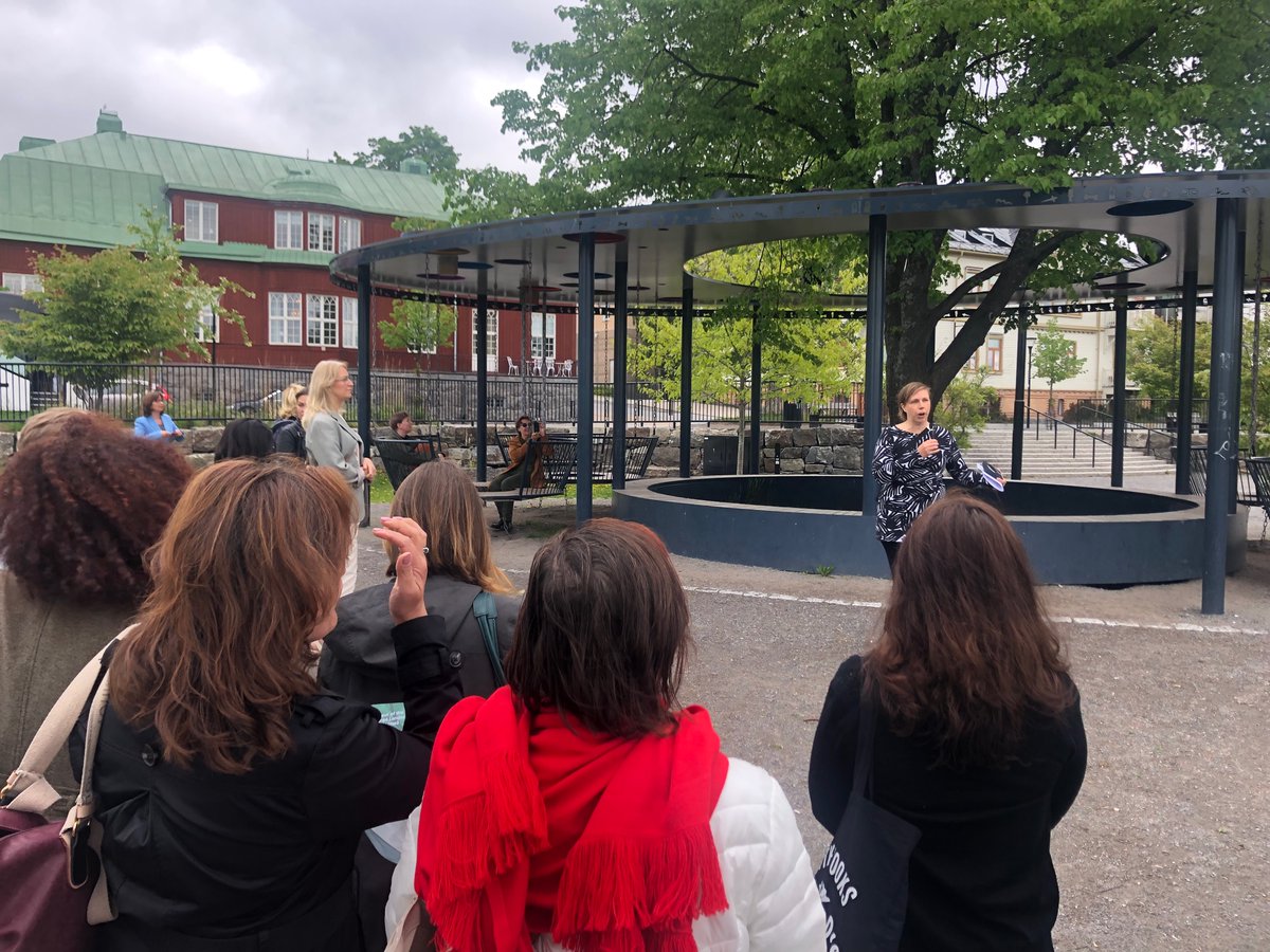 Clare Stovell (@clarestovell) on Twitter photo Excited to be invited to Umeå in Sweden as a panellist at the <a href="/GenderedLandsc1/">GenderedLandscape APN</a> conference today. Starting out with a fascinating ‘gendered landscape’ tour of the city #GenderEqualCities #URBACT Excited to be invited to Umeå in Sweden as a panellist at the <a href="/GenderedLandsc1/">GenderedLandscape APN</a> conference today. Starting out with a fascinating ‘gendered landscape’ tour of the city #GenderEqualCities #URBACT