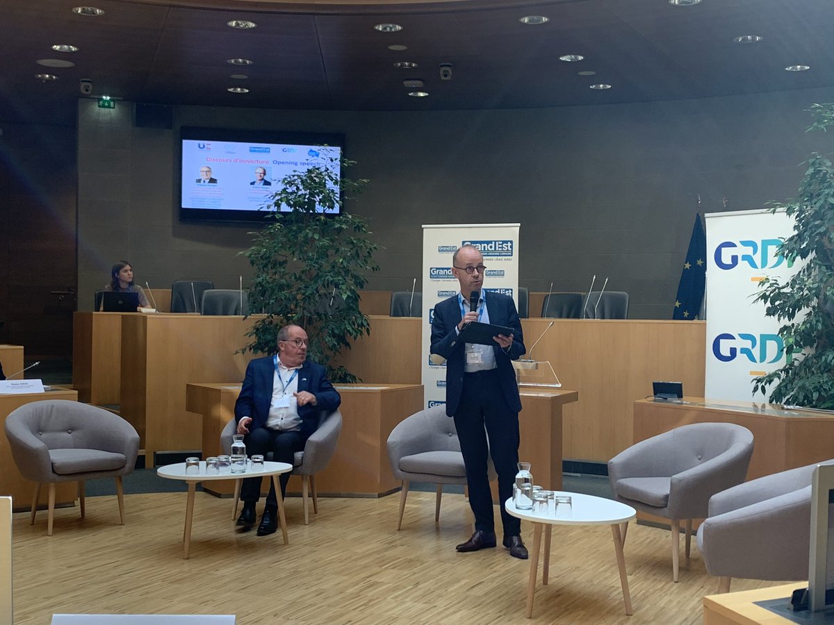 #PFUE2022 Olivier Dauger de <a href="/GazRenouvFrance/">France Gaz Renouvelables</a> lors de la conférence européenne « agriculture et énergie » à #Strasbourg appelle à ce qu’un CAP clair soit donné à la filière par les pouvoirs publics pour lui donner de réelles perspectives